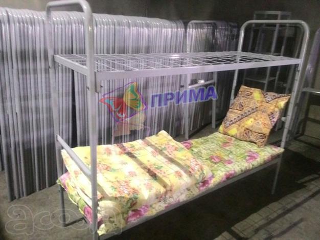 Кровать металлическая двухъярусная