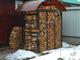 Дровница уличная
